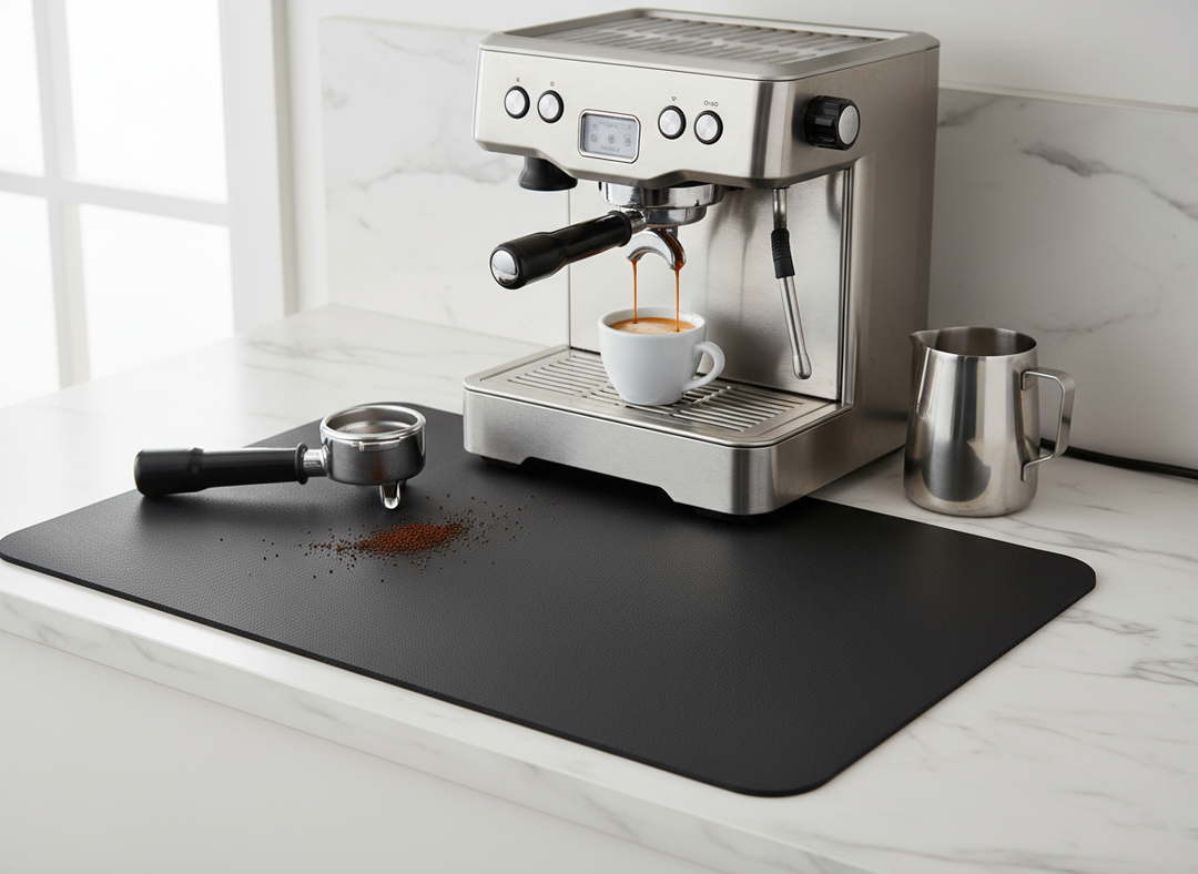 Absorbent Kitchen Dish Drying Mat by Strabella