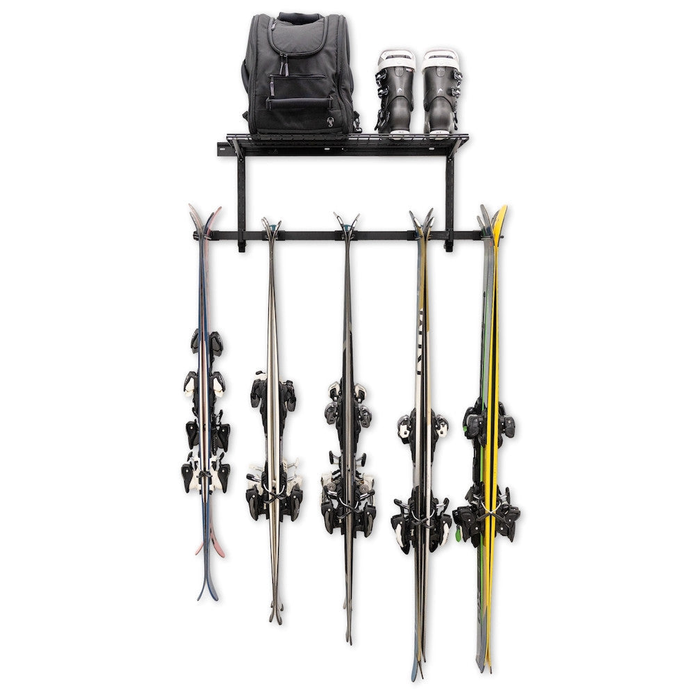 Solitude Ski Storage System for 10 Pairs of Skis