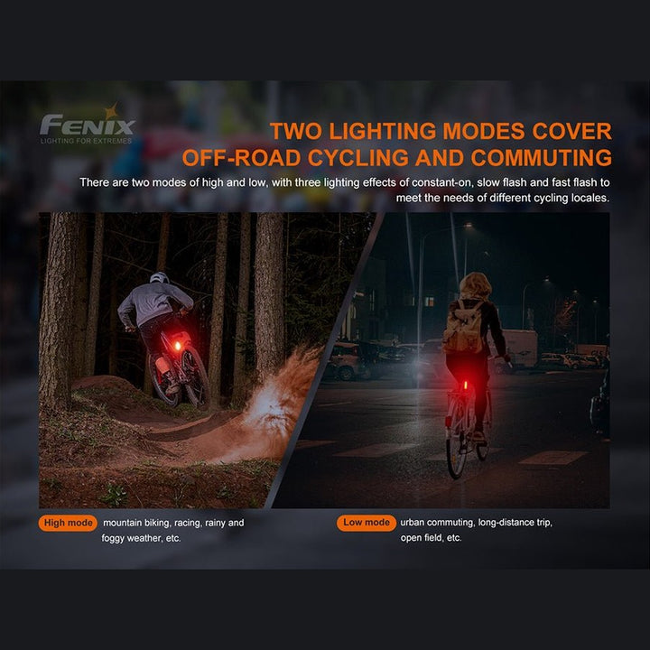 Fenix BC05R V2.0 Rechargeable Bicycle Tail Light