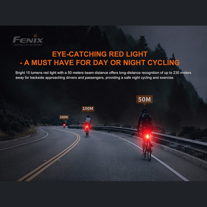 Fenix BC05R V2.0 Rechargeable Bicycle Tail Light