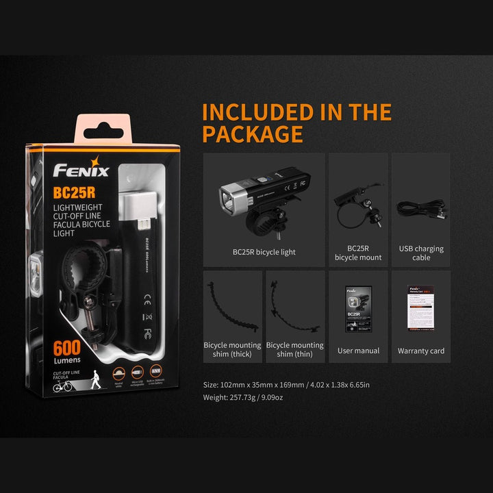 Fenix BC25R LED Bike Light