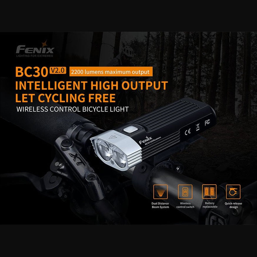 Fenix BC30 V2 LED Bike Light