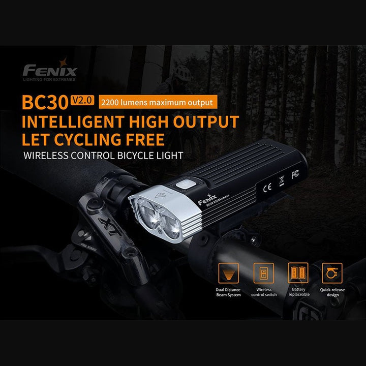 Fenix BC30 V2 LED Bike Light