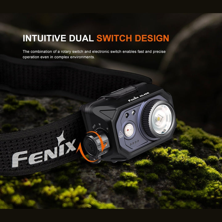 Fenix HL45R Rechargeable Focusing Gesture-Sensing Headlamp