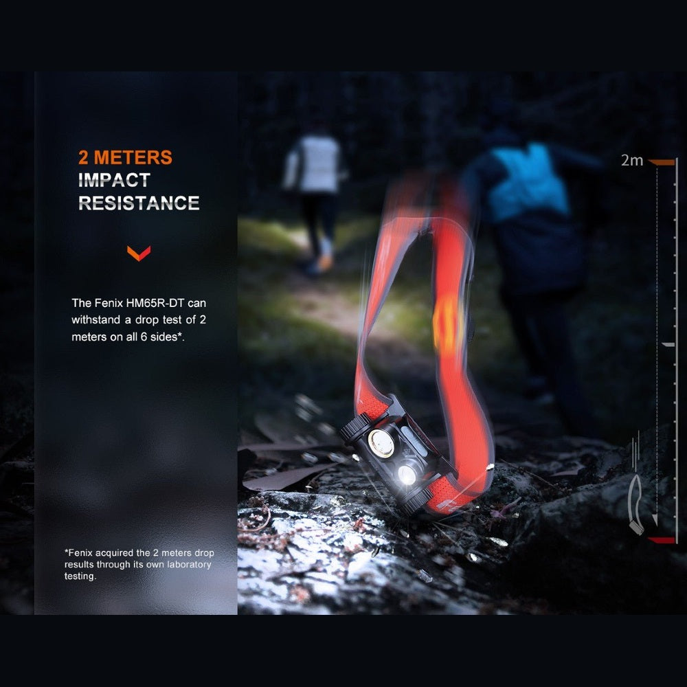 Fenix HM65R-DT Trail Running LED Headlamp