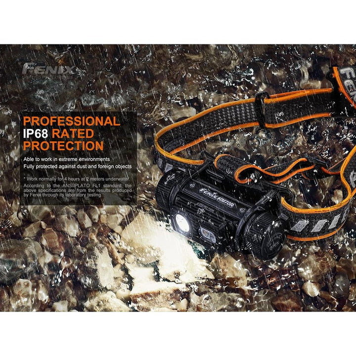 Fenix HM70R Rechargeable LED Headlamp - 1600 Lumens