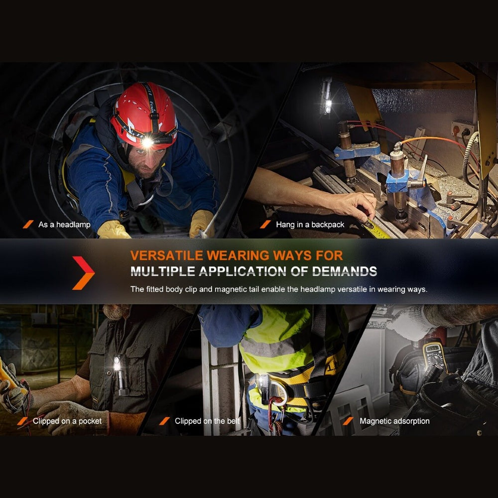 Fenix HM71R Rechargeable Industrial LED Headlamp