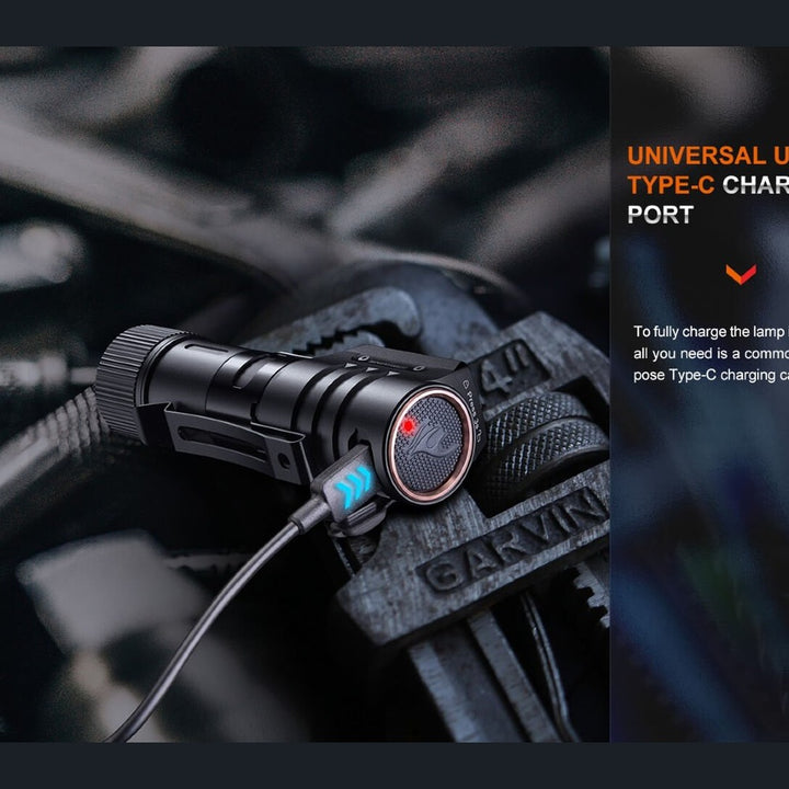 Fenix HM71R Rechargeable Industrial LED Headlamp