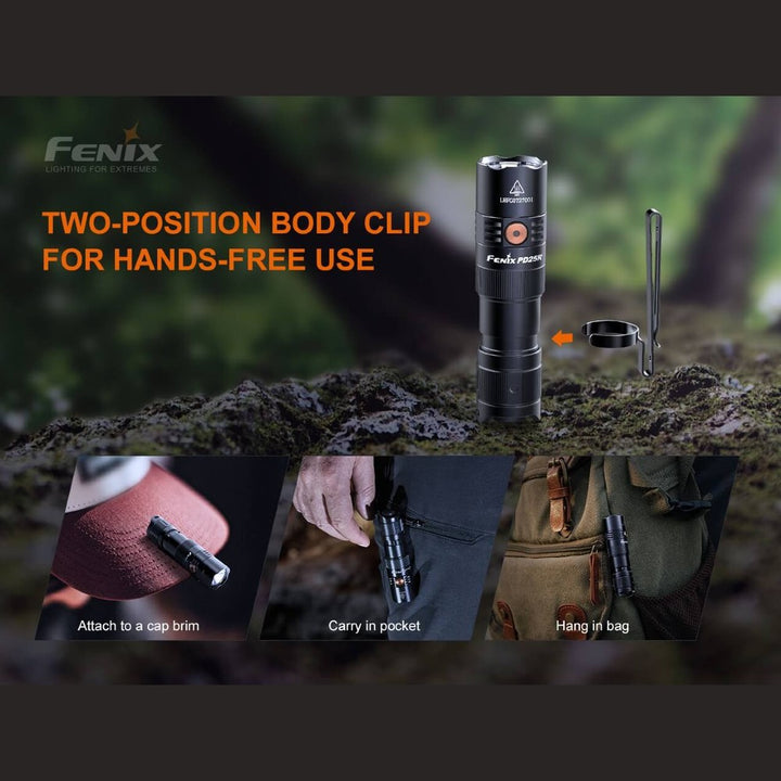 Fenix PD25R Rechargeable LED Flashlight