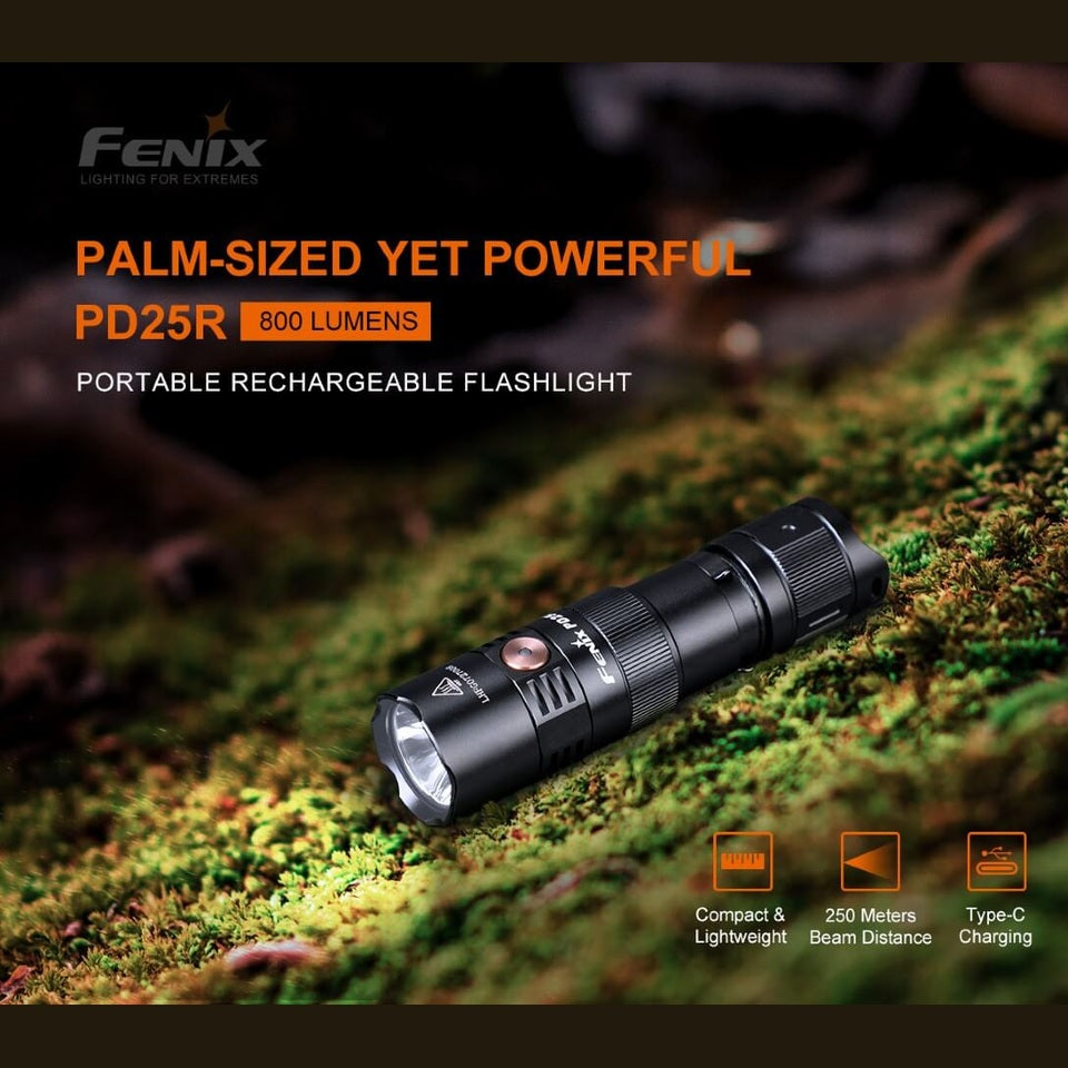 Fenix PD25R Rechargeable LED Flashlight