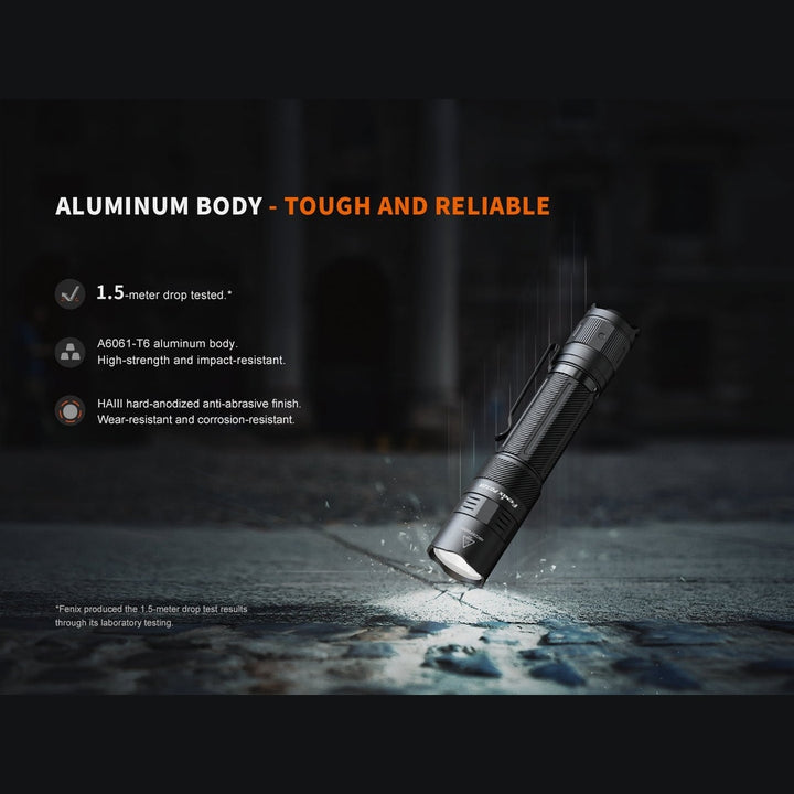 Fenix PD32R Rechargeable Silent Switch LED Flashlight
