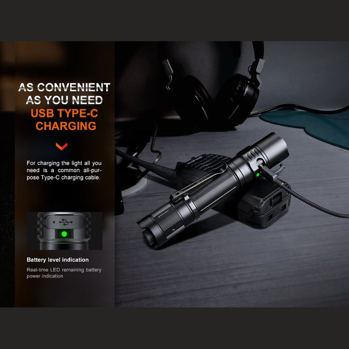 Fenix PD35R Compact Rechargeable Tactical Flashlight
