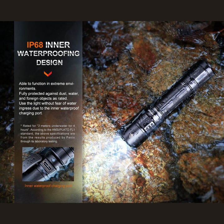 Fenix PD35R Compact Rechargeable Tactical Flashlight