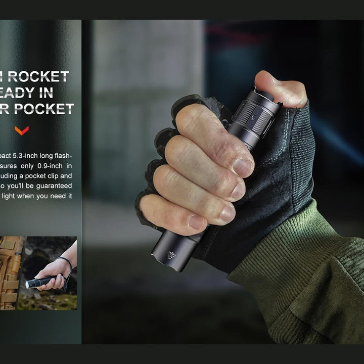 Fenix PD35R Compact Rechargeable Tactical Flashlight