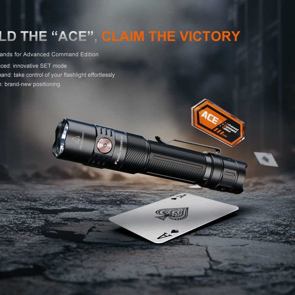 Fenix PD35R ACE Multi-mode Tactical Flashlight + FREE CL01 Mini Lantern