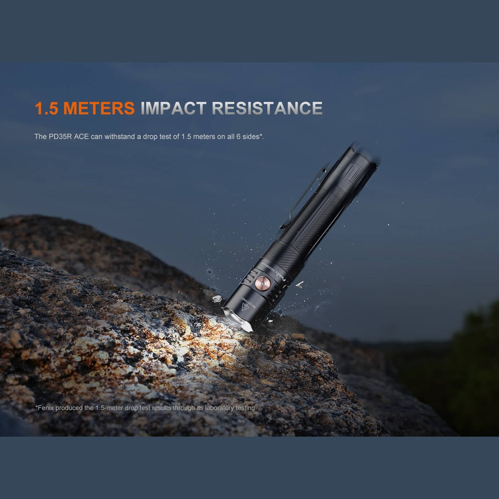 Fenix PD35R ACE Multi-mode Tactical Flashlight + FREE CL01 Mini Lantern