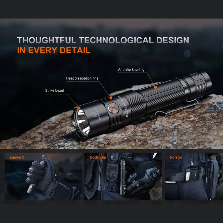 Fenix PD35R ACE Multi-mode Tactical Flashlight + FREE CL01 Mini Lantern