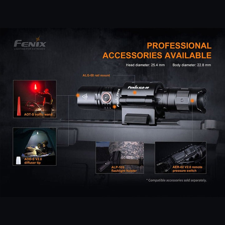 Fenix PD35 V3.0 Everyday Carry Flashlight - 1700 Lumens