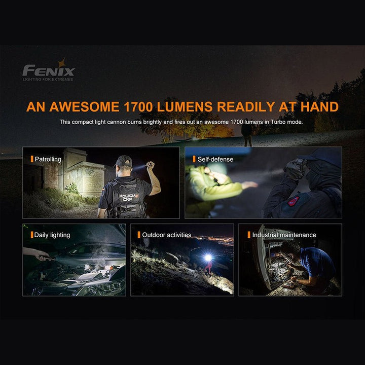 Fenix PD35 V3.0 Everyday Carry Flashlight - 1700 Lumens