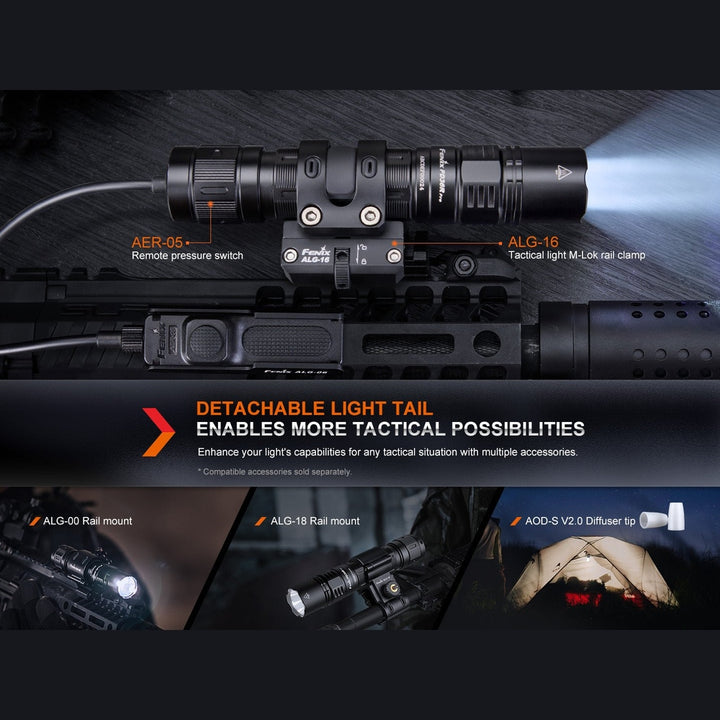 Fenix PD36R Pro 2800 Lumen Flashlight + FREE E03R V2 Keychain Light