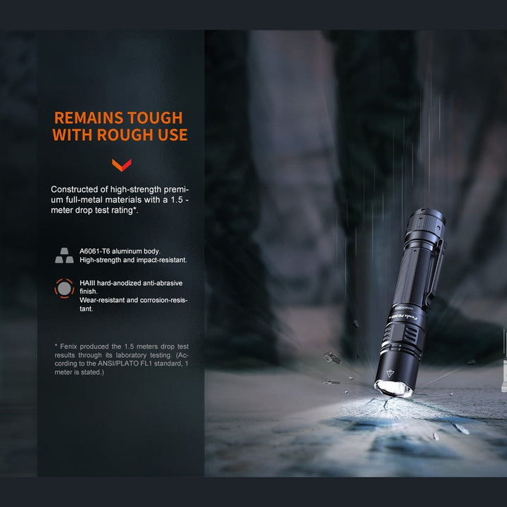 Fenix PD36R Pro 2800 Lumen Flashlight + FREE E03R V2 Keychain Light