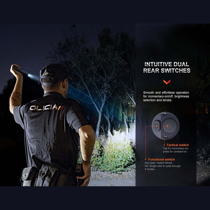 Fenix PD36R Pro 2800 Lumen Flashlight + FREE E03R V2 Keychain Light
