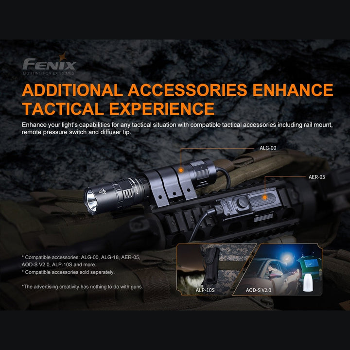 Fenix PD36 TAC Tactical Flashlight - 3000 Lumens