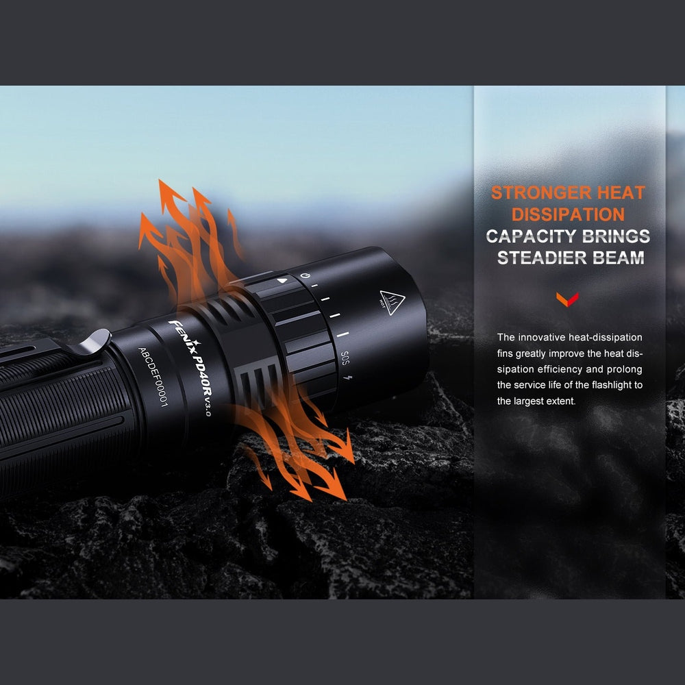 Fenix PD40R V3 Rechargeable Flashlight