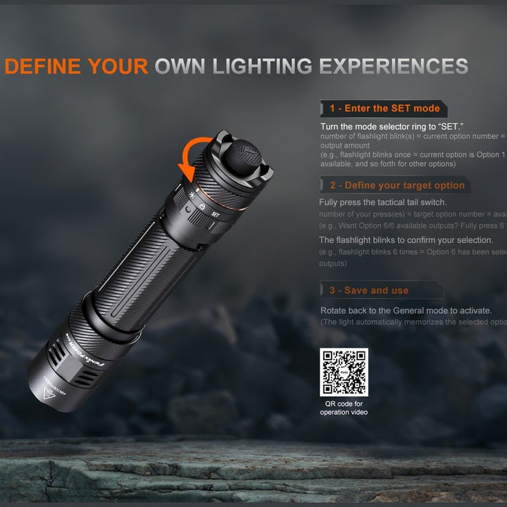 Fenix PD45R ACE Multi-Mode Tactical Flashlight