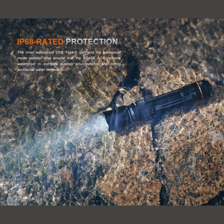 Fenix PD45R ACE Multi-Mode Tactical Flashlight