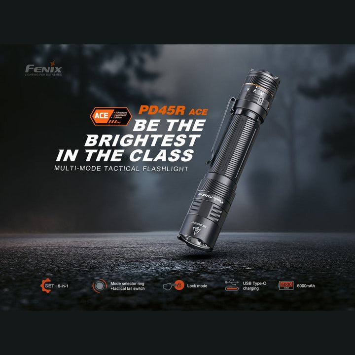 Fenix PD45R ACE Multi-Mode Tactical Flashlight