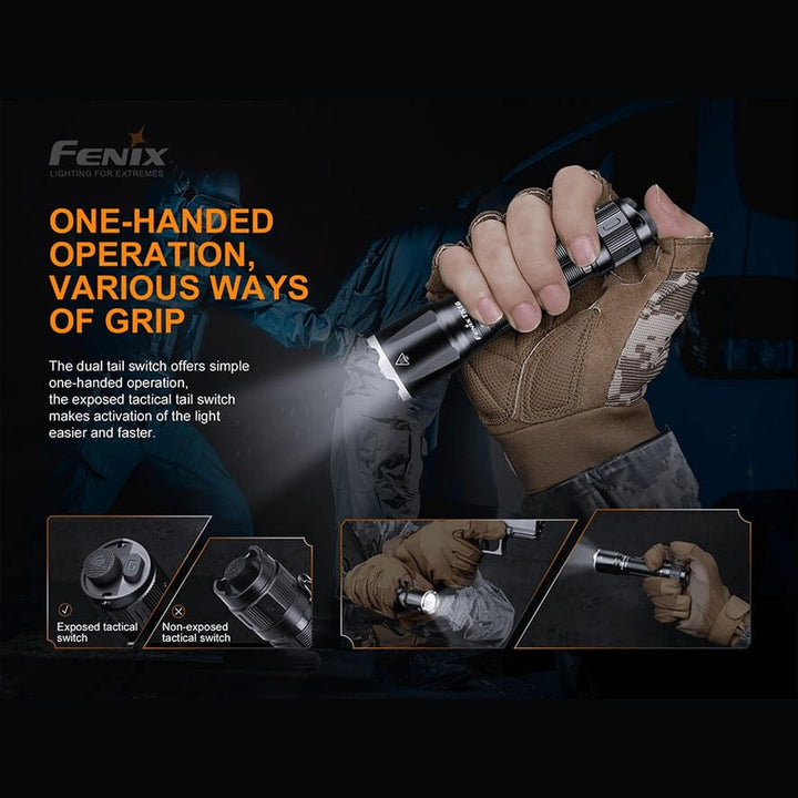 Fenix TK16 V2.0 Tactical Flashlight - 3100 Lumens