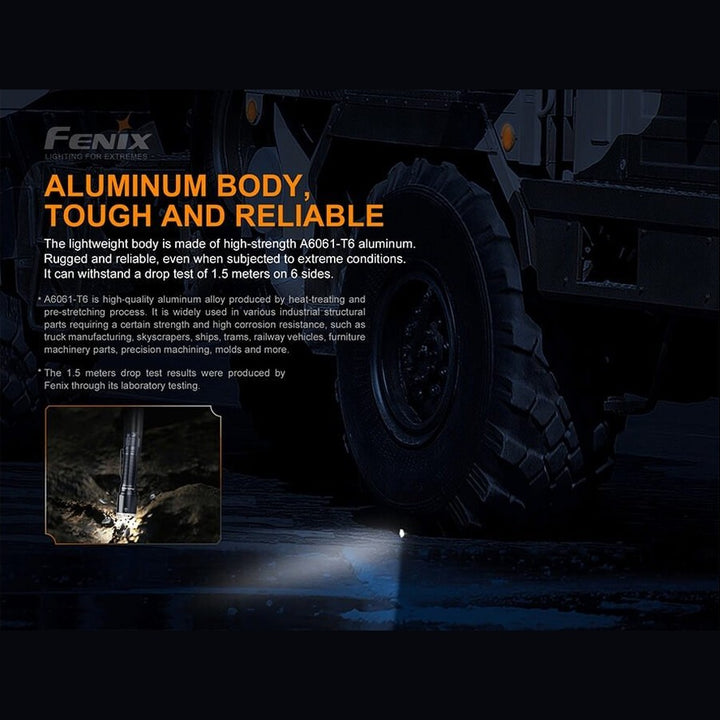 Fenix TK16 V2.0 Tactical Flashlight - 3100 Lumens