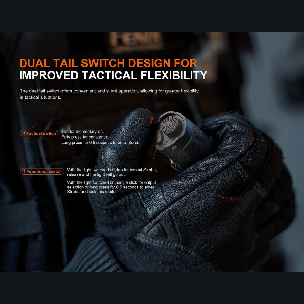 Fenix TK17 Dual Switch Tactical Flashlight