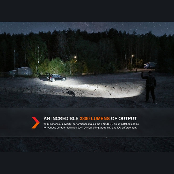Fenix TK20R UE Tactical LED Flashlight - 2800 Lumens
