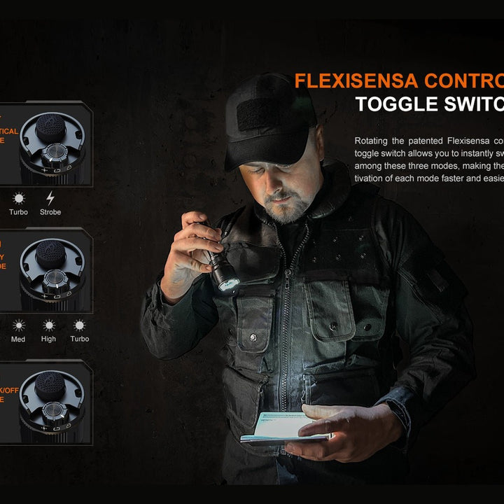 Fenix TK22R Rechargeable Tactical & Duty Flashlight