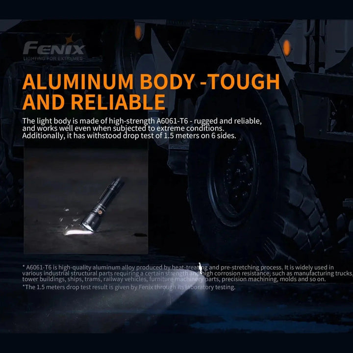 Fenix TK26R Tactical LED Flashlight - 1500 Lumens