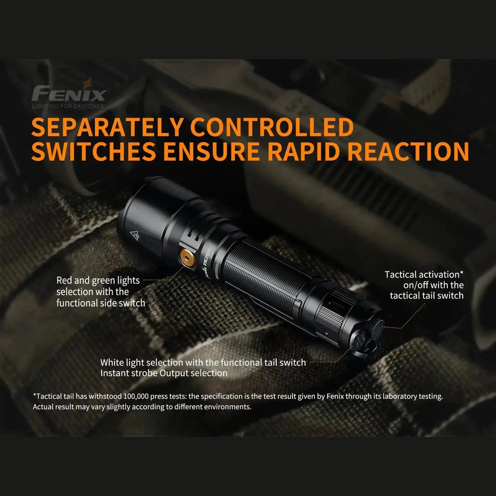 Fenix TK26R Tactical LED Flashlight - 1500 Lumens