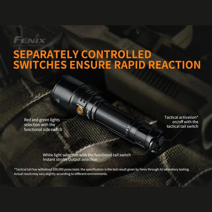 Fenix TK26R Tactical LED Flashlight - 1500 Lumens