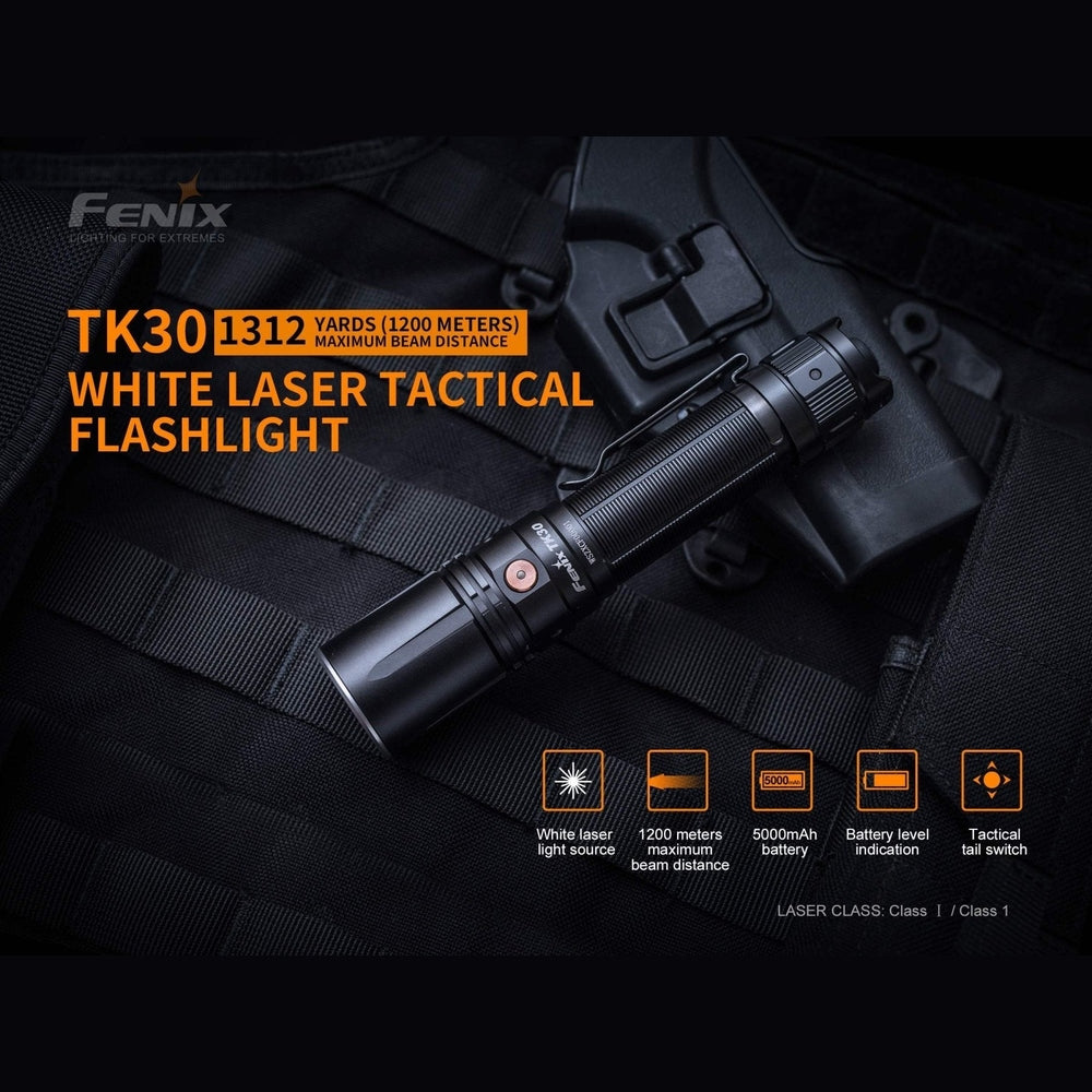 Fenix TK30 White Laser LED Flashlight