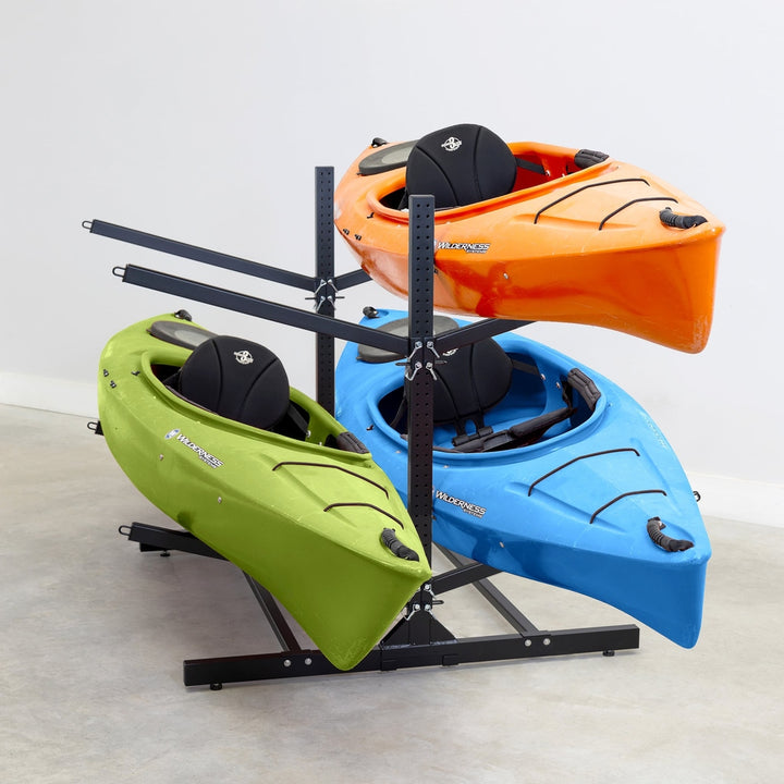 G-Watersport 4-Level Kayak Storage Rack - kayak storage rack