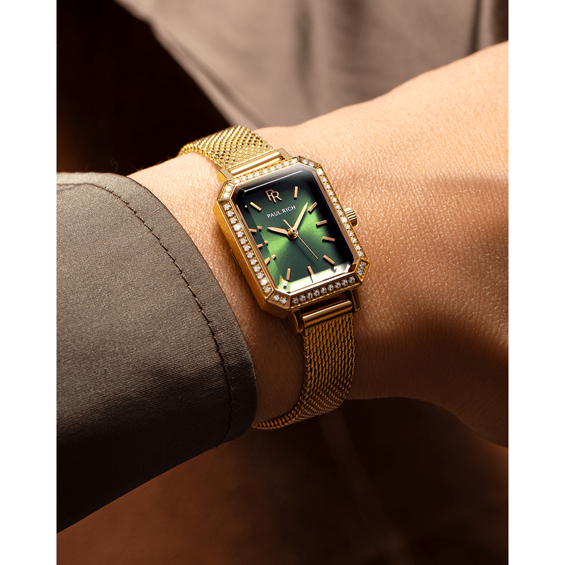 Icon Gold Green - Luxury Women's Watch Collection