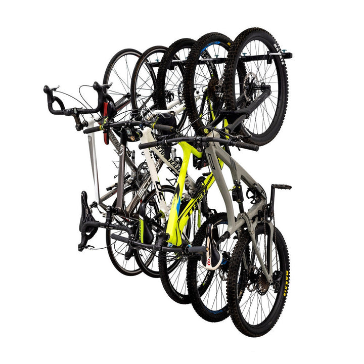 StoreYourBoard G-Bike | Adjustable Wall Storage System | Holds 5 Bikes