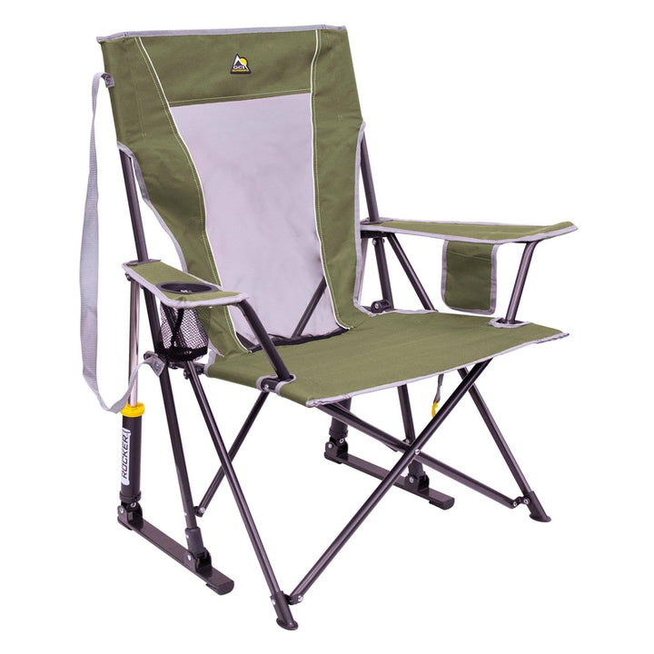 GCI Outdoor Comfort Pro Rocker Collapsible Rocking Chair & Outdoor Camping Chair
