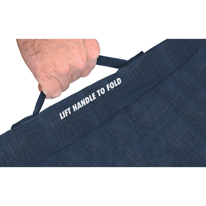 GCI Outdoor Freestyle Rocker Portable Folding Rocking Chair, Outdoor Camping Chair with Side Table