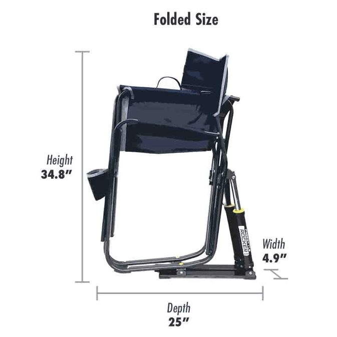 GCI Outdoor Freestyle Rocker Portable Rocking Chair & Outdoor Camping Chair
