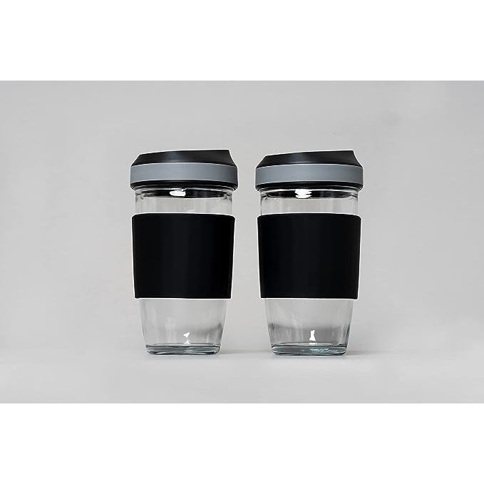 Borosilicate Glass Coffee Cups 2 Cups