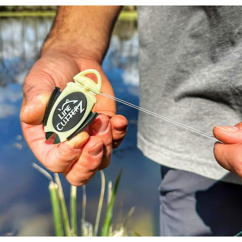 Line Cutterz Dual Hybrid Micro Scissors - Glow-in-the-Dark