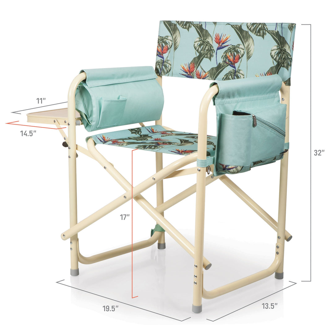 Picnic Time Outdoor Directors Folding Chair