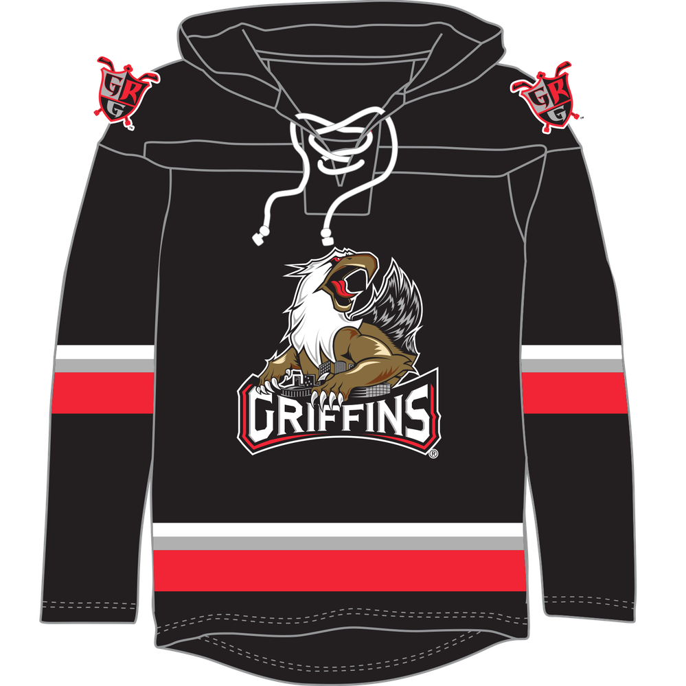 Grand Rapids Griffins Embroidered Hoodie for Fans